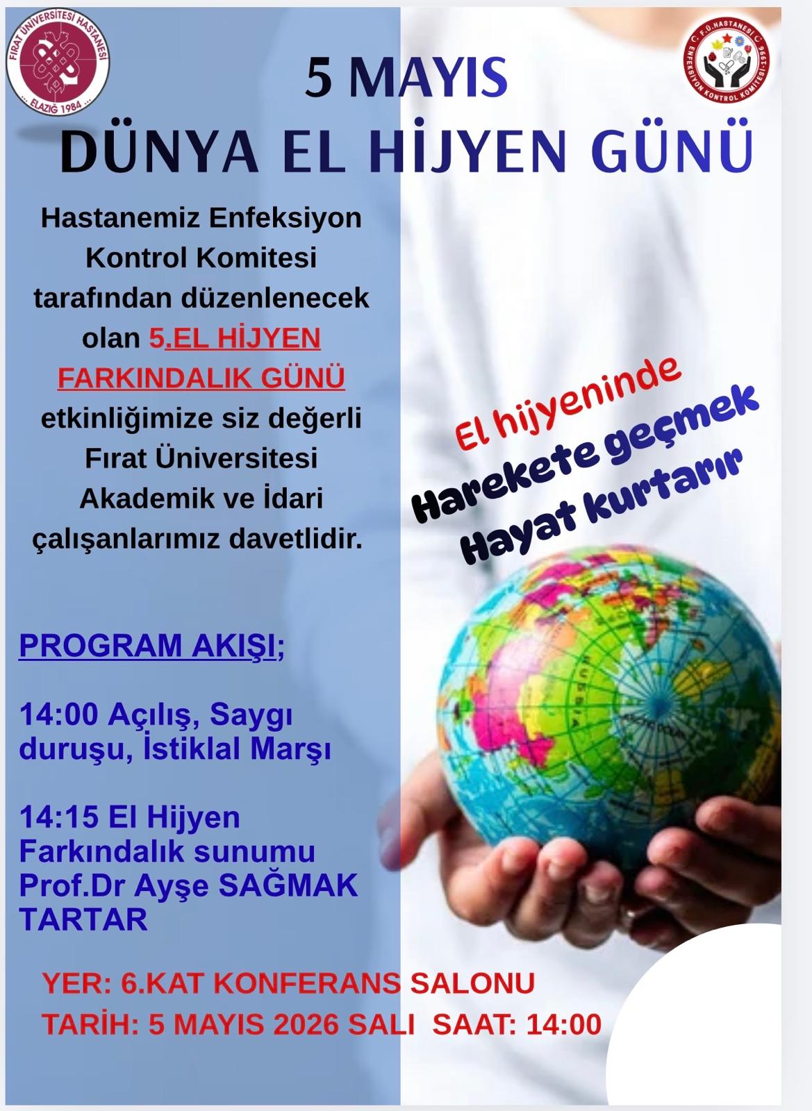 5 MAYIS DÜNYA EL HİJYEN GÜNÜ
