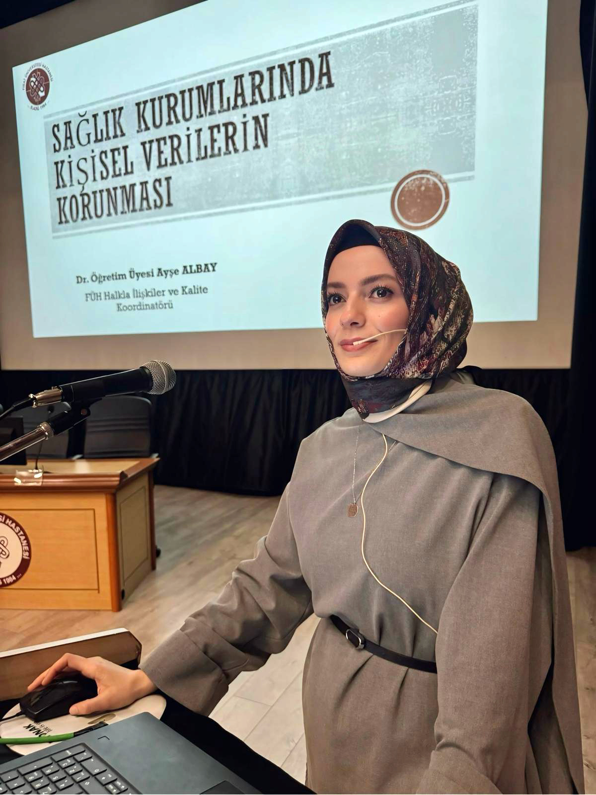 Fırat Üniversitesi Hastanesi’nde “Sağlık Kurumlarında Kişisel Verilerin Korunması” konulu eğitim sunumu gerçekleştirildi.